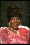 Loretta Devine at the end of Act II of the Broadway production of the musical "Dreamgirls." (New York)