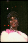 Loretta Devine at the end of Act II of the Broadway production of the musical "Dreamgirls." (New York)