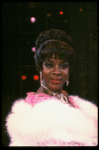 Loretta Devine at the end of Act II of the Broadway production of the musical "Dreamgirls." (New York)
