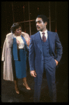 Jennifer Holliday and Ben Harney in a scene from the Broadway production of the musical "Dreamgirls." (New York)