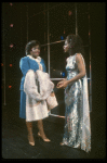 R-L) Sheryl Lee Ralph and Jennifer Holliday in a scene from the Broadway production of the musical "Dreamgirls." (New York)