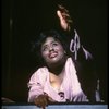 Jennifer Holliday singing "And I Am Telling You I'm Not Going" in a scene from the Broadway production of the musical "Dreamgirls." (New York)