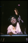 Jennifer Holliday singing "And I Am Telling You I'm Not Going" in a scene from the Broadway production of the musical "Dreamgirls." (New York)