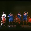 Cast performing "Steppin' To The Bad Side" in a scene from the Broadway production of the musical "Dreamgirls." (New York)