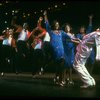 Cast performing "Steppin' To The Bad Side" in a scene from the Broadway production of the musical "Dreamgirls." (New York)