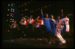 Cast performing "Steppin' To The Bad Side" in a scene from the Broadway production of the musical "Dreamgirls." (New York)
