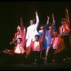 Cast performing "Steppin' To The Bad Side" in a scene from the Broadway production of the musical "Dreamgirls." (New York)