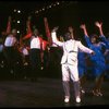 Cast performing "Steppin' To The Bad Side" in a scene from the Broadway production of the musical "Dreamgirls." (New York)