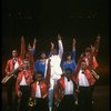 Cast performing "Steppin' To The Bad Side" in a scene from the Broadway production of the musical "Dreamgirls." (New York)