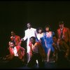 Cast performing "Steppin' To The Bad Side" in a scene from the Broadway production of the musical "Dreamgirls." (New York)