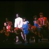Cast performing "Steppin' To The Bad Side" in a scene from the Broadway production of the musical "Dreamgirls." (New York)