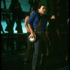 Cast performing "Steppin' To The Bad Side" while shooting the TV commercial for the Broadway production of the musical "Dreamgirls." (New York)