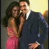 Ben Harney and Sheryl Lee Ralph singing "When I First Saw You" for TV commercial of the Broadway production of the musical "Dreamgirls." (New York)