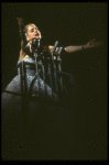 Patti LuPone as Eva Peron singing "Don't Cry For Me, Argentina" in a scene from the Broadway production of the musical "Evita." (New York)