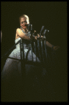 Patti LuPone as Eva Peron singing "Don't Cry For Me, Argentina" in a scene from the Broadway production of the musical "Evita." (New York)