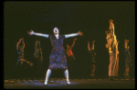 Patti LuPone as Eva Peron singing "Buenos Aires" in a scene from the Broadway production of the musical "Evita." (New York)