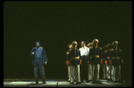 Mandy Patinkin as Che Guevera in a scene from the Broadway production of the musical "Evita." (New York)