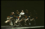 Bob Gunton as Juan Peron in a scene from the Broadway production of the musical "Evita." (New York)