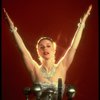 Patti LuPone as Eva Peron posing for ad for the Broadway production of the musical "Evita." (New York)