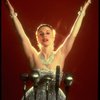 Patti LuPone as Eva Peron posing for ad for the Broadway production of the musical "Evita." (New York)