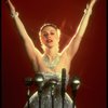 Patti LuPone as Eva Peron posing for ad for the Broadway production of the musical "Evita." (New York)
