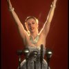 Patti LuPone as Eva Peron posing for ad for the Broadway production of the musical "Evita." (New York)