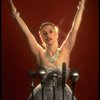 Patti LuPone as Eva Peron posing for ad for the Broadway production of the musical "Evita." (New York)