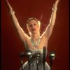 Patti LuPone as Eva Peron posing for ad for the Broadway production of the musical "Evita." (New York)