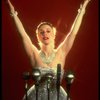 Patti LuPone as Eva Peron posing for ad for the Broadway production of the musical "Evita." (New York)