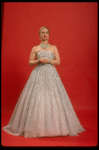 Patti LuPone as Eva Peron in studio portrait for the Broadway production of the musical "Evita." (New York)
