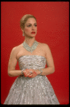 Patti LuPone as Eva Peron in studio portrait for the Broadway production of the musical "Evita." (New York)