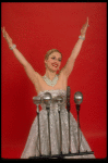 Patti LuPone as Eva Peron in studio portrait for the Broadway production of the musical "Evita." (New York)