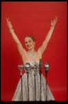 Patti LuPone as Eva Peron in studio portrait for the Broadway production of the musical "Evita." (New York)