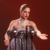 Patti LuPone as Eva Peron in studio portrait for the Broadway production of the musical "Evita." (New York)
