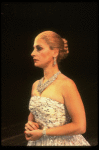 Patti LuPone as Eva Peron wearing her "Don't Cry For Me, Argentina" gown in a scene from the Broadway production of the musical "Evita." (New York)