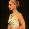 Patti LuPone as Eva Peron wearing her "Don't Cry For Me, Argentina" gown in a scene from the Broadway production of the musical "Evita." (New York)