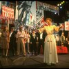 Patti LuPone as Eva Peron (C) singing "A New Argentina" in a scene from the Broadway production of the musical "Evita." (New York)