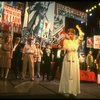 Patti LuPone as Eva Peron (C) singing "A New Argentina" in a scene from the Broadway production of the musical "Evita." (New York)