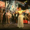 Patti LuPone as Eva Peron (C) singing "A New Argentina" in a scene from the Broadway production of the musical "Evita." (New York)