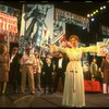 Patti LuPone as Eva Peron (C) singing "A New Argentina" in a scene from the Broadway production of the musical "Evita." (New York)