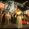 Patti LuPone as Eva Peron (C) singing "A New Argentina" in a scene from the Broadway production of the musical "Evita." (New York)