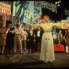 Patti LuPone as Eva Peron (C) singing "A New Argentina" in a scene from the Broadway production of the musical "Evita." (New York)