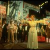 Patti LuPone as Eva Peron (C) singing "A New Argentina" in a scene from the Broadway production of the musical "Evita." (New York)