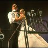 Bob Gunton and Patti LuPone as Juan and Eva Peron singing "Don't Cry For Me, Argentina" in a scene from the Broadway production of the musical "Evita." (New York)