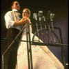 Bob Gunton and Patti LuPone as Juan and Eva Peron singing "Don't Cry For Me, Argentina" in a scene from the Broadway production of the musical "Evita." (New York)