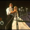 Bob Gunton and Patti LuPone as Juan and Eva Peron singing "Don't Cry For Me, Argentina" in a scene from the Broadway production of the musical "Evita." (New York)