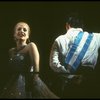 Bob Gunton and Patti LuPone as Juan and Eva Peron singing "Don't Cry For Me, Argentina" in a scene from the Broadway production of the musical "Evita." (New York)