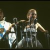 Bob Gunton and Patti LuPone as Juan and Eva Peron singing "Don't Cry For Me, Argentina" in a scene from the Broadway production of the musical "Evita." (New York)