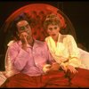 Bob Gunton and Patti LuPone as Juan and Eva Peron in bed in a scene from the Broadway production of the musical "Evita." (New York)