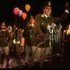 Bob Gunton (C) as Juan Peron in a scene from the Broadway production of the musical "Evita." (New York)